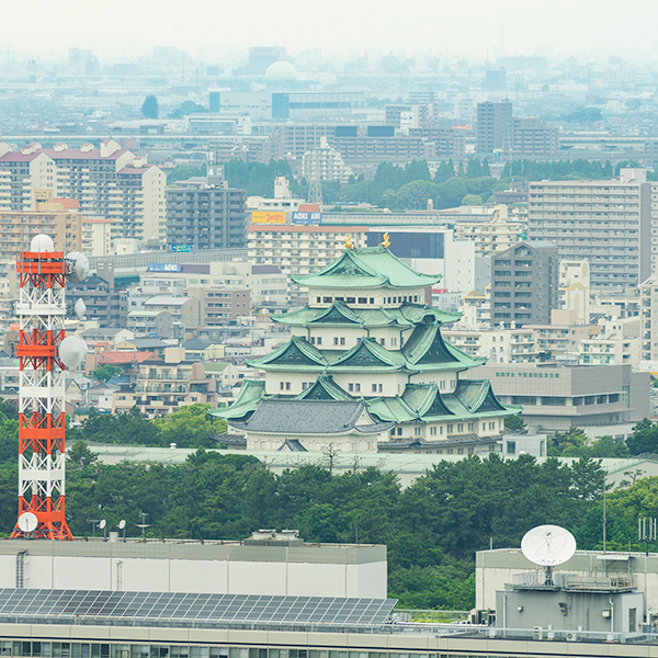名古屋都市部の様子